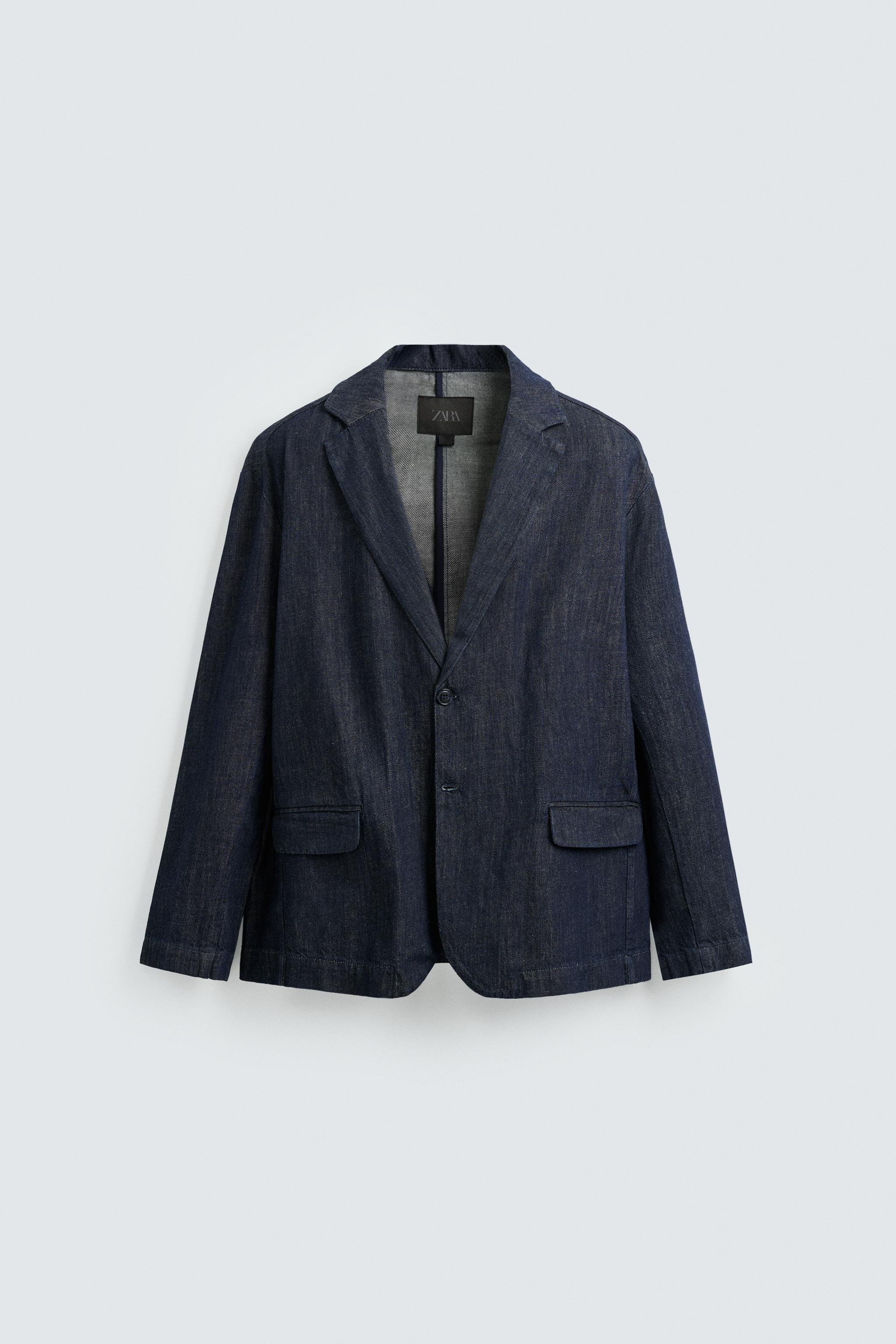 BLAZER DENIM COUPE DÉCONTRACTÉE